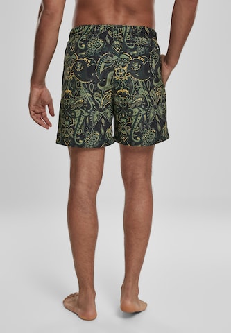 Urban Classics Board Shorts in Green