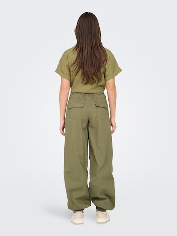 ONLY Tapered Broek 'ONLTinne' in Groen