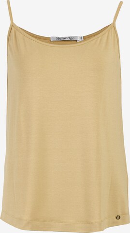 HELMIDGE Top in Yellow: front