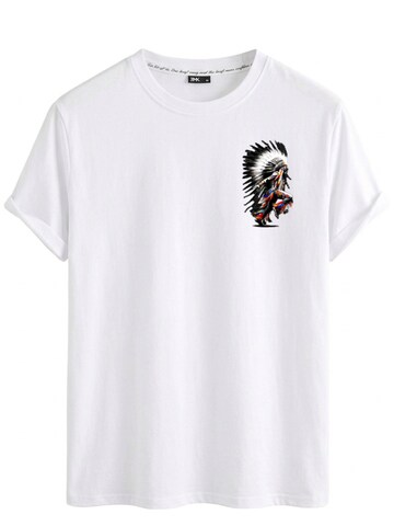 RMK Shirt '“kurzarm Streetwear ”'‌‌‌‌‌‌ in Weiß: Vorderseite