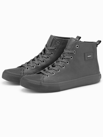Ombre High-top trainers in Grey