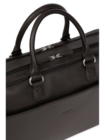 Hexagona Handbag 'Confort Business' in Brown