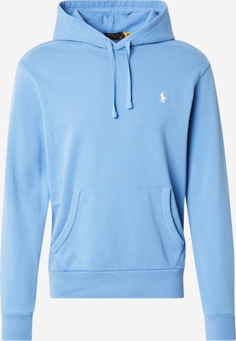 Sweat-shirt Polo Ralph Lauren en bleu : devant