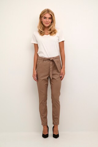 Cream Slimfit Hose 'Torid' in Beige