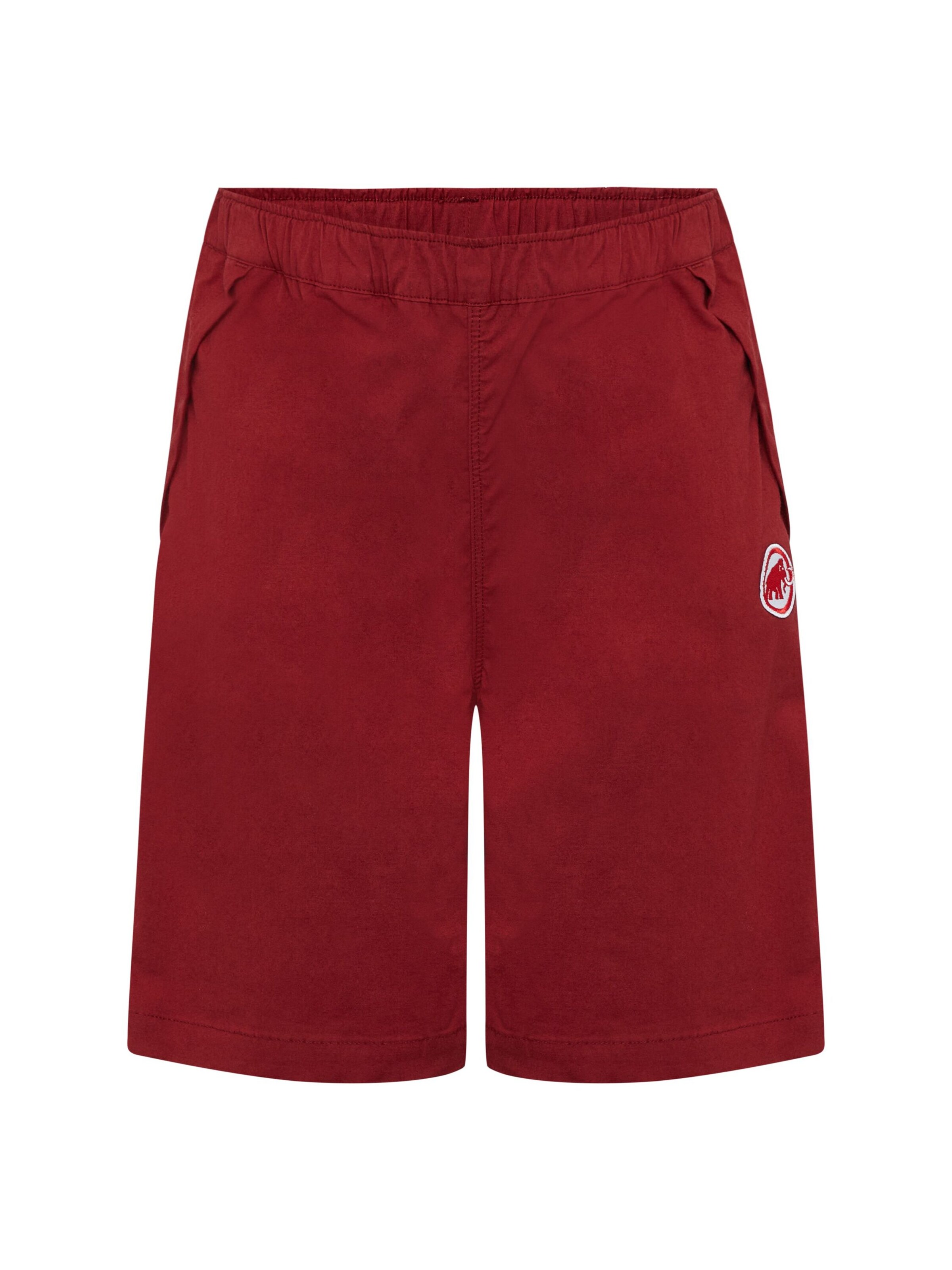 MAMMUT Regular Outdoor Pants 'Crag Climbing' in Red: front