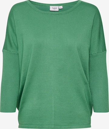 Pullover 'Mila' di SAINT TROPEZ in verde: frontale