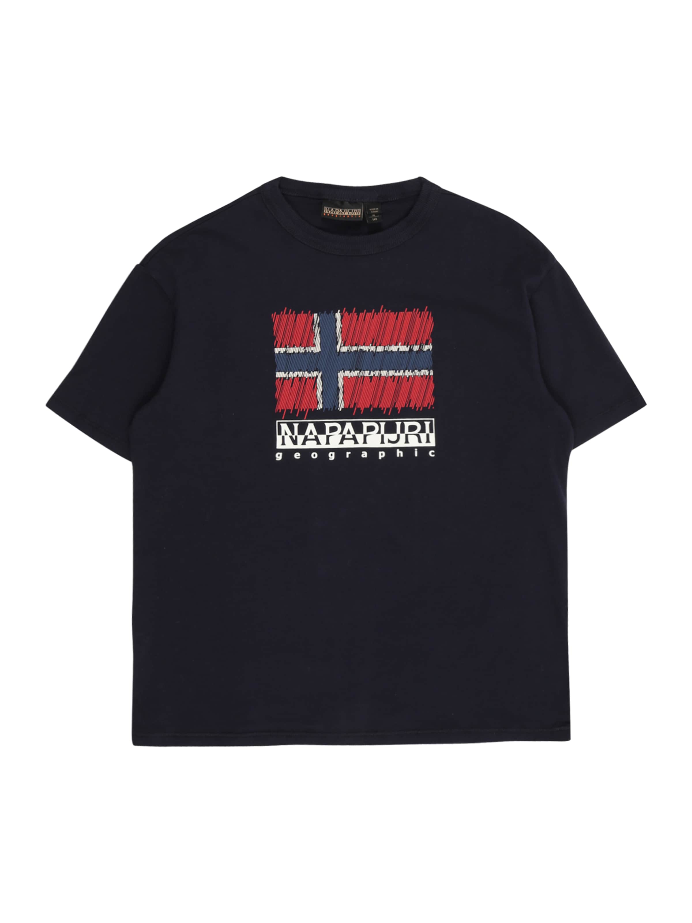 T-Shirt 'Adige' NAPAPIJRI en bleu : devant