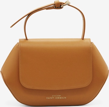 Sac bandoulière 'SAINT GERMAIN' Ateliers Saint Germain en marron : devant