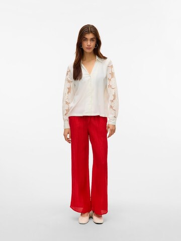 VERO MODA Blus 'VMNANA' i vit