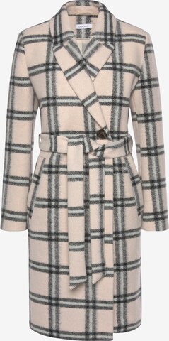 LASCANA Between-Seasons Coat in Beige: front