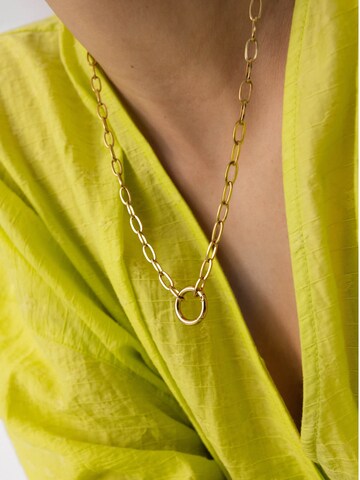 PURELEI Ketting 'Glow Charm' in Goud