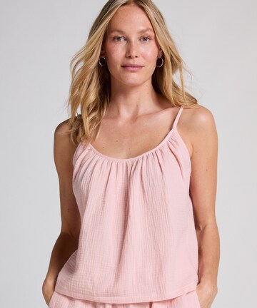 Hunkemöller Slaapshirt 'Cami' in Roze: voorkant