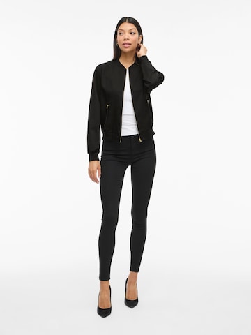 VILA Between-season jacket 'VIBUBBLE' in Black