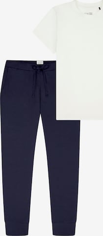 SCHIESSER Pyjama 'Mix & Relax' in Blauw: voorkant