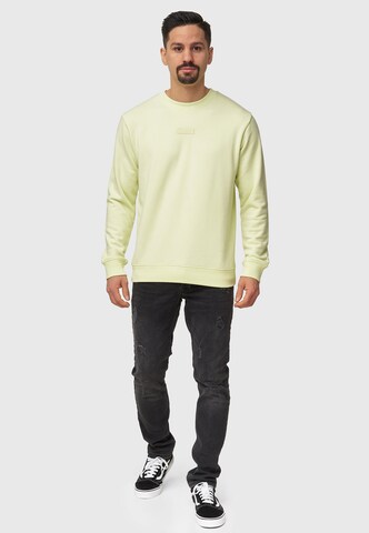 INDICODE JEANS Sweatshirt 'Baxter' in Green