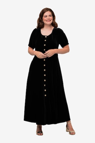 Robe Ulla Popken en noir : devant