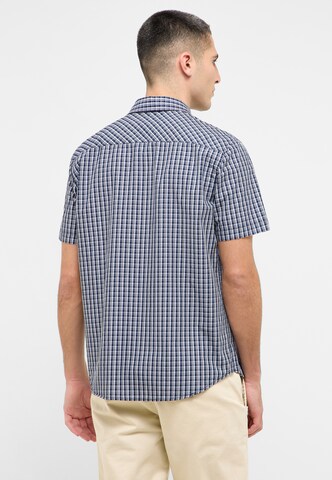 MUSTANG Regular Fit Hemd in Blau