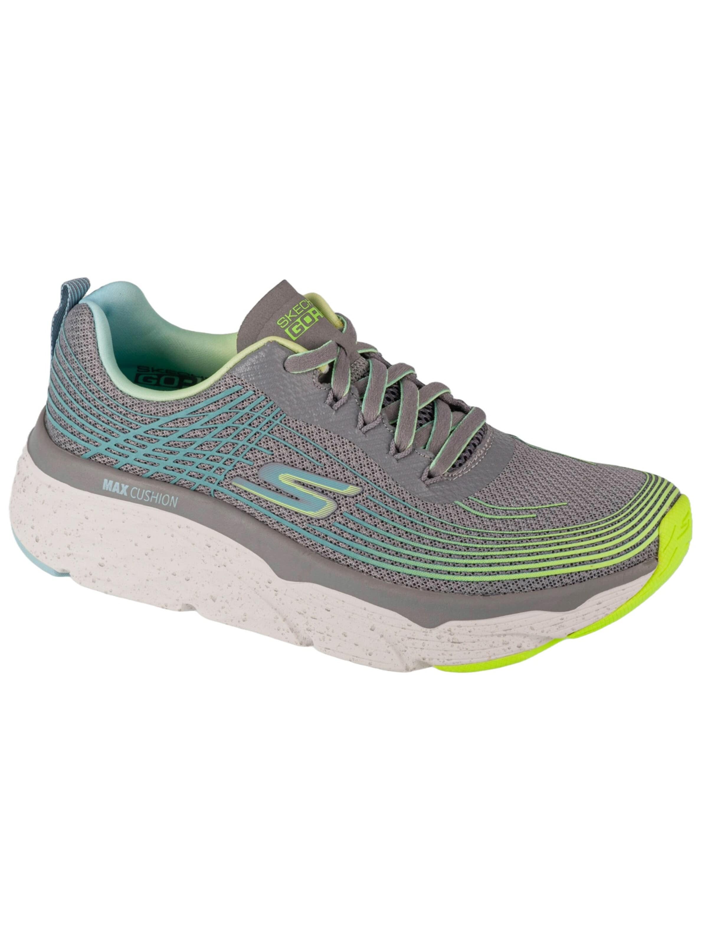 SKECHERS Running shoe 'Max Cushioning Elite - Galaxy Burst' in Grey: front