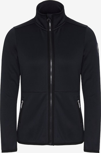 CHIEMSEE Functionele fleece jas 'Trivor' in de kleur Zwart, Productweergave