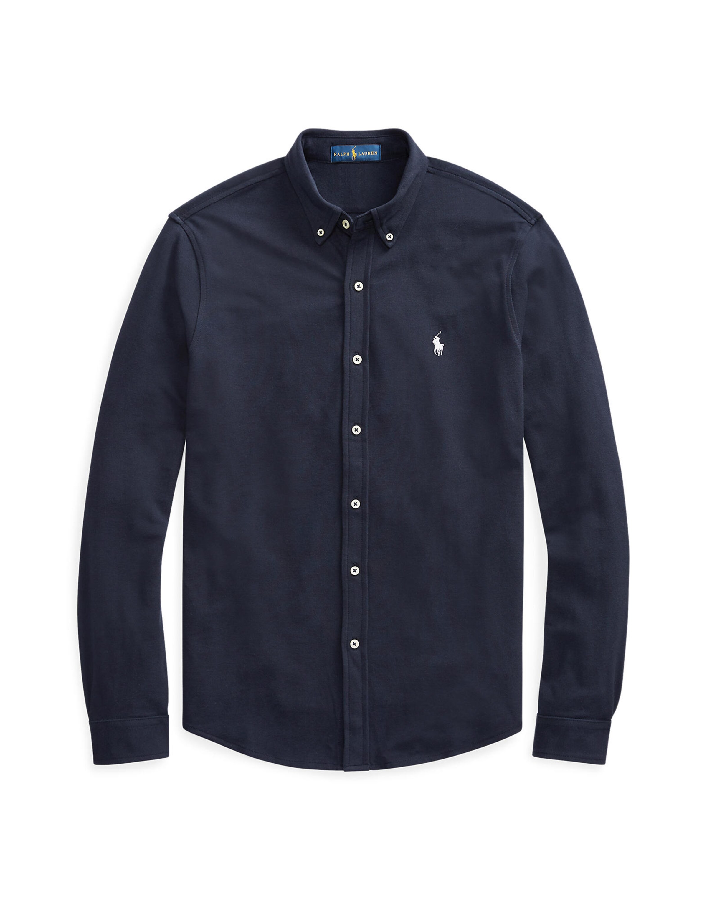 Polo Ralph Lauren Средняя посадка Рубашка в Синий: спереди