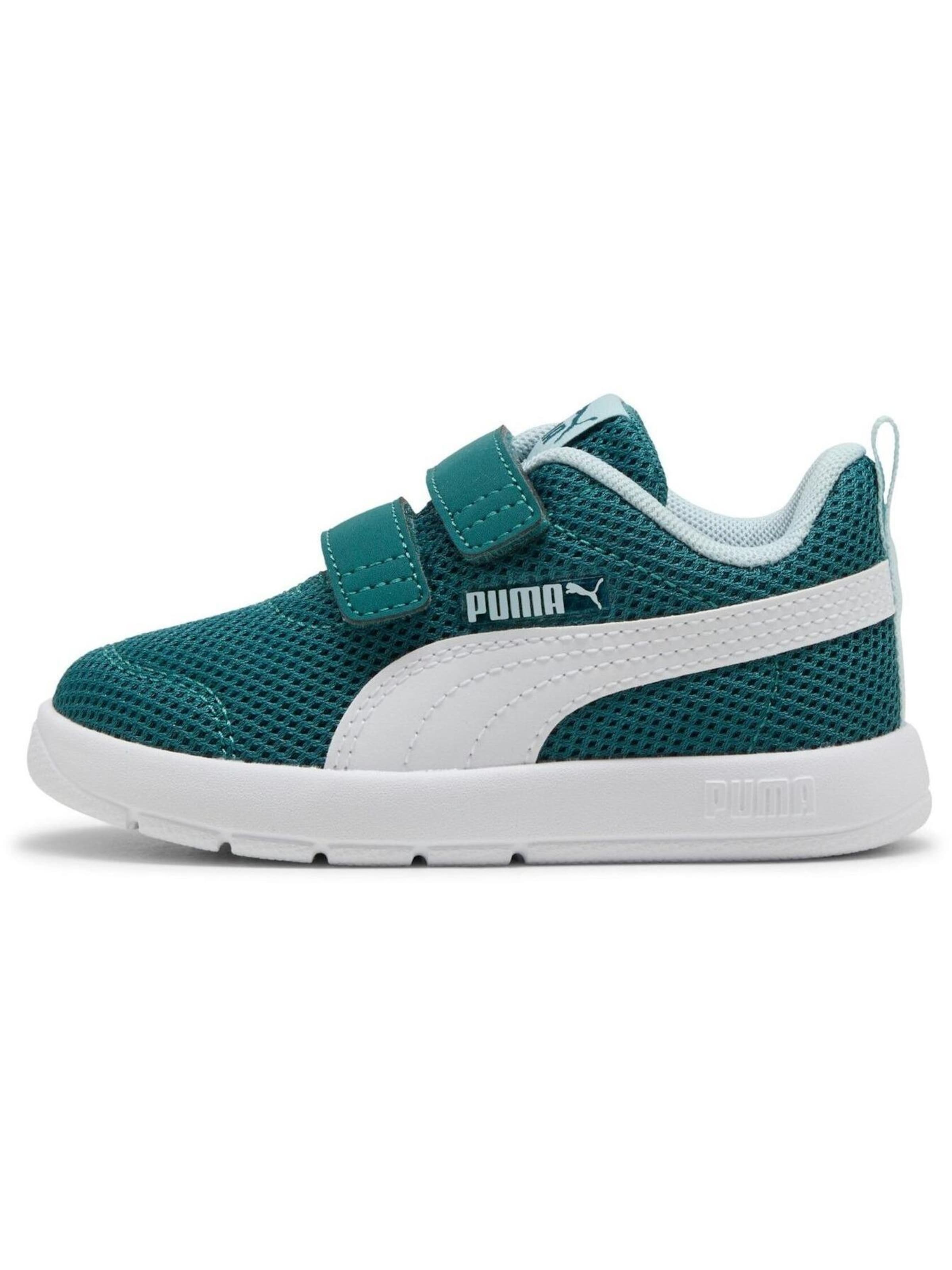 PUMA - Calzado deportivo 'Puma Courtflex V3 Mesh Inf Clyde Royal-puma W' en azul: frente