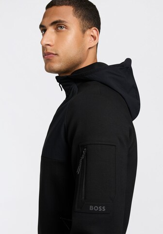 BOSS Sweatshirt in Schwarz