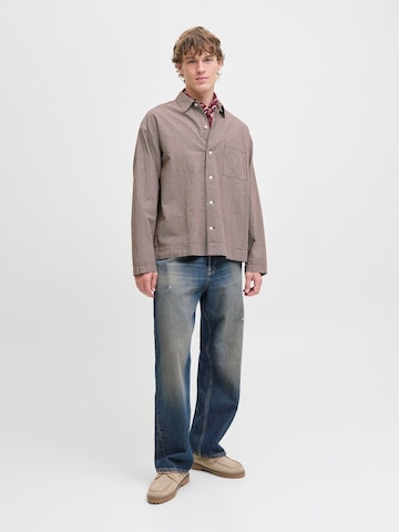 JACK & JONES - Ajuste confortable Camisa en marrón