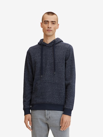 TOM TAILOR Sweatshirt in Blauw: voorkant