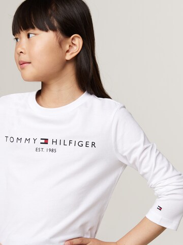 TOMMY HILFIGER Koszulka 'Essential' w kolorze biały