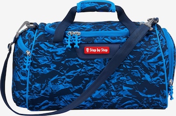 STEP BY STEP Sporttas in Blauw: voorkant