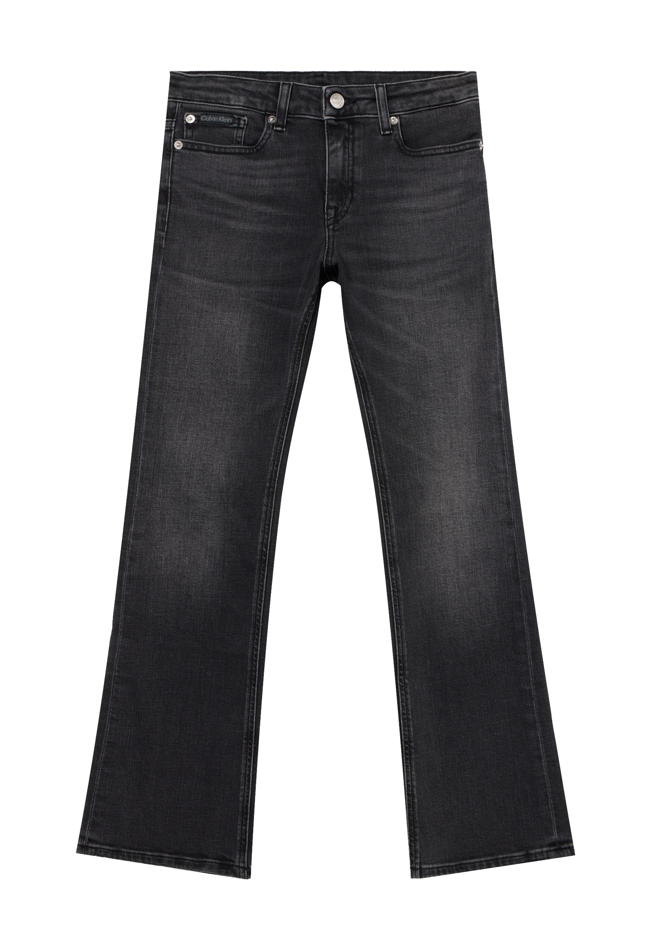 Calvin Klein Jeans Flared Jeans i sort: forside