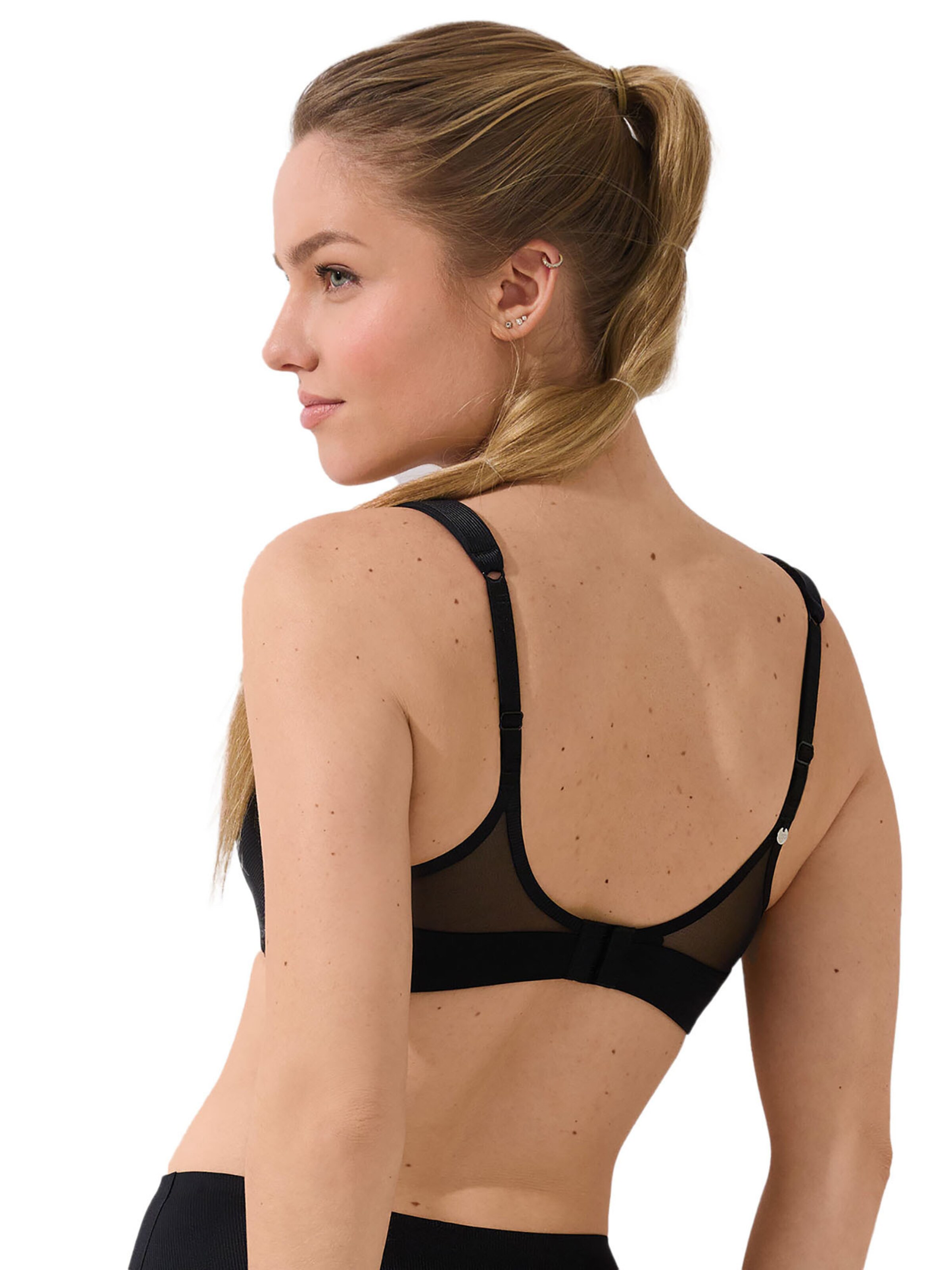 Lisca Bralette Bra 'Lifestyle' in Black