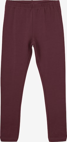 MINYMO Skinny Leggings in Rot: Vorderseite