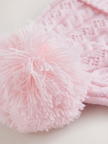 Next Beanie in Pink