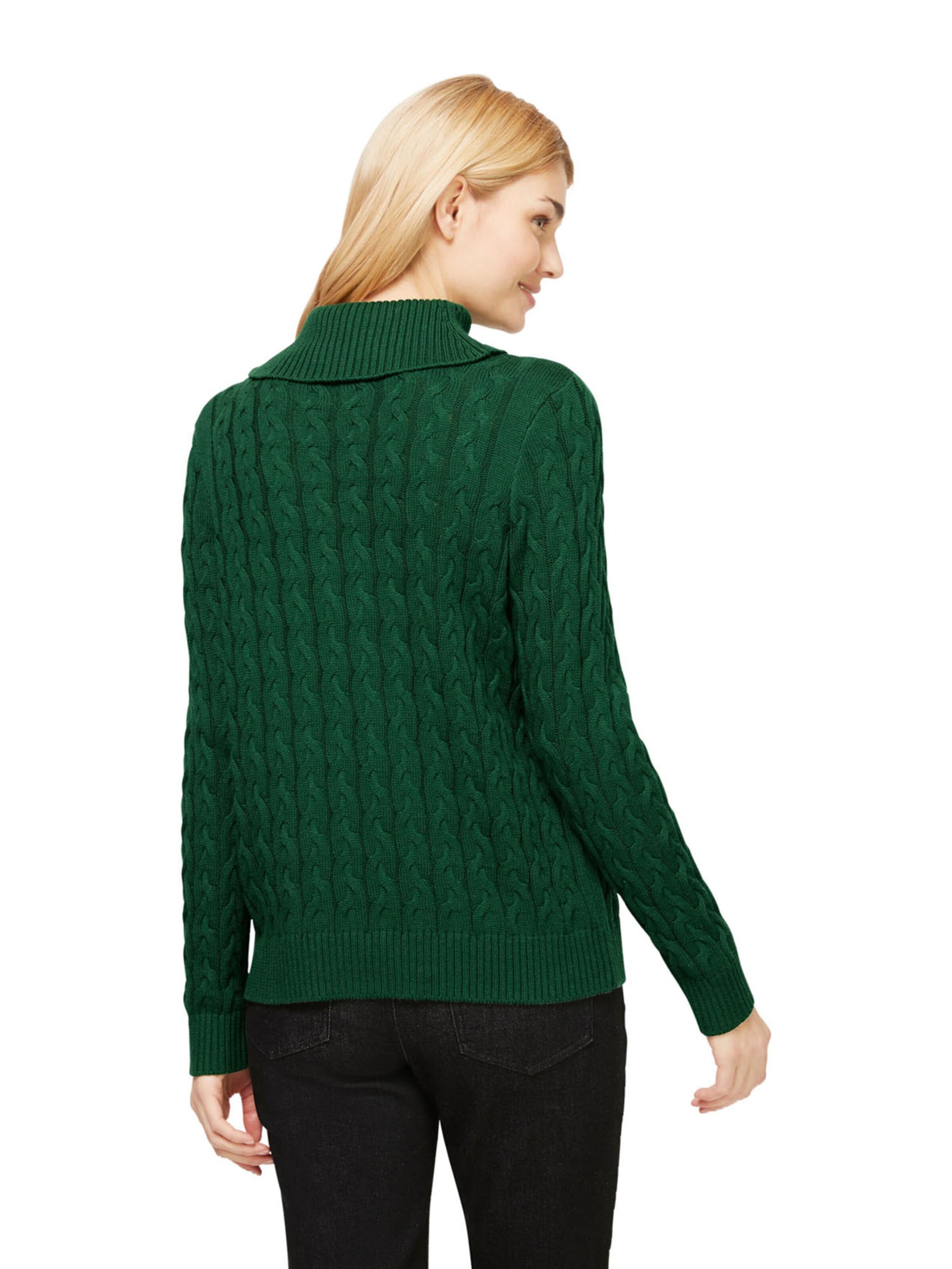 heine Pullover in Grün