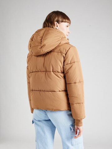 JDY Winter Jacket 'NEW ERICA' in Brown