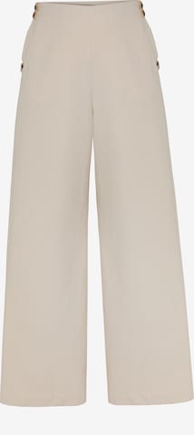 TATUUM - Loosefit Pantalón en beige: frente