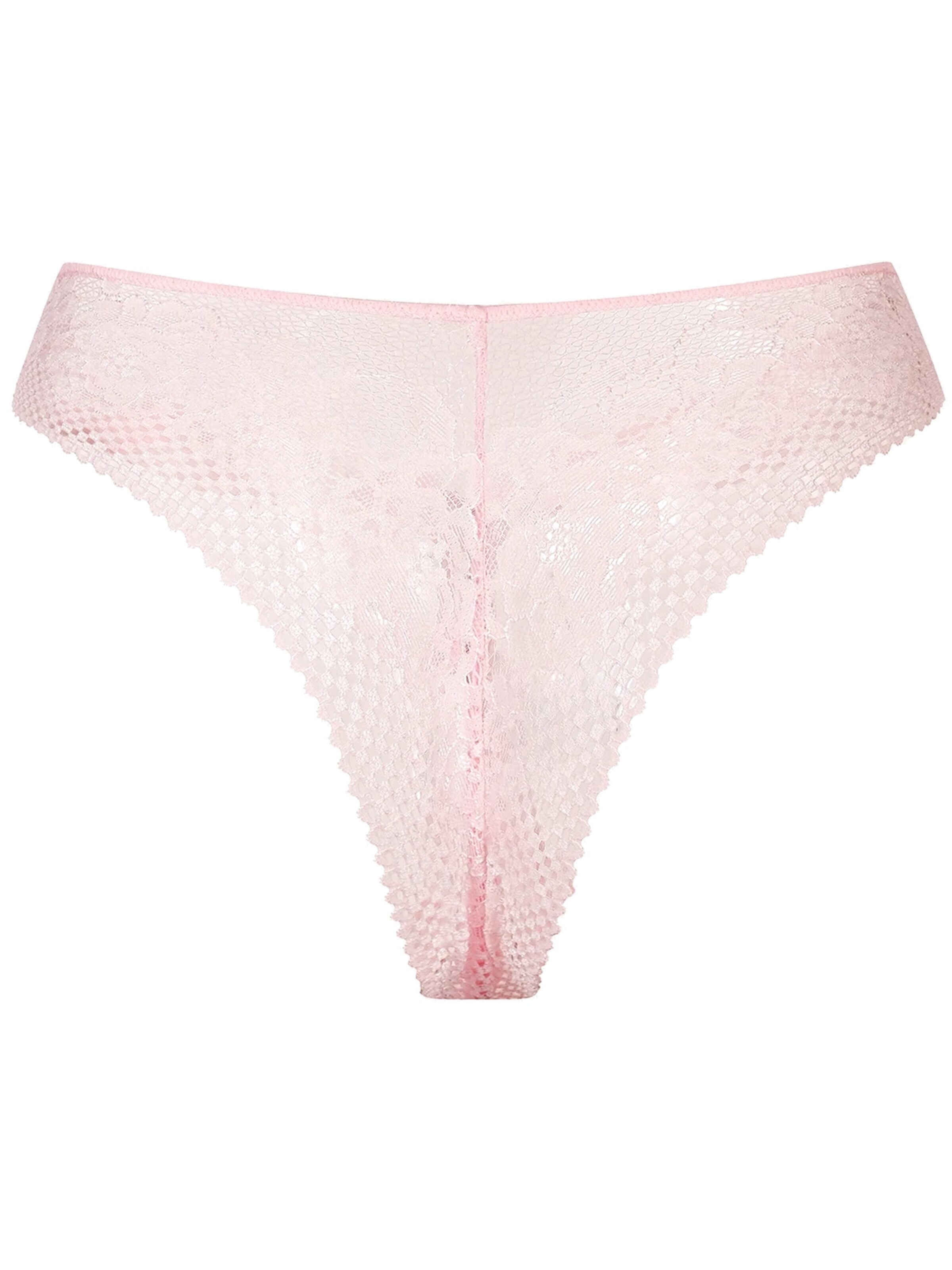 cfab String 'Tanga mit Spitze'‌‌‌‌ in Pink