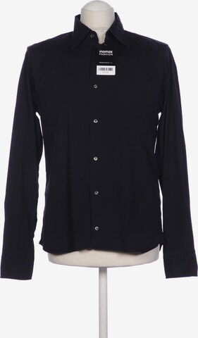 JIL SANDER Button Up Shirt in M in Black: front