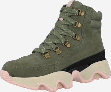SOREL Boots 'Kinetic Impact Conquest WP 2058691' in Green: front