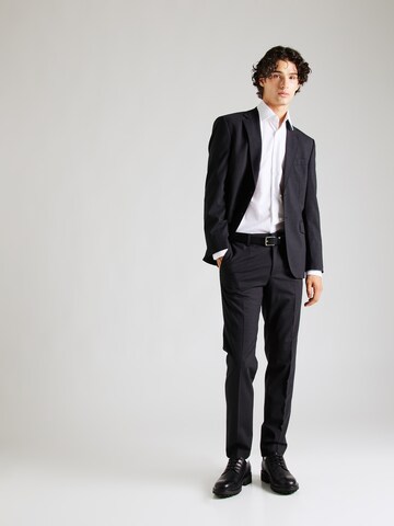 BOSS Slim fit Button Up Shirt 'H-Hank' in White