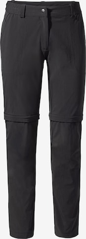 VAUDE Regular Outdoorhose 'Farley' in Schwarz: predná strana