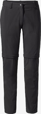 VAUDE Regular Outdoor Pants 'Farley' in Black: front