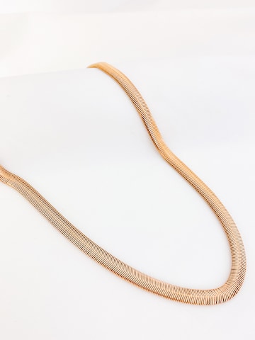 Hey Happiness - Cadena 'Serpentine' en oro