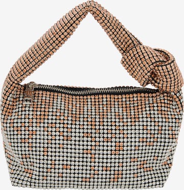 Borsa a mano di myMo at night in argento: frontale