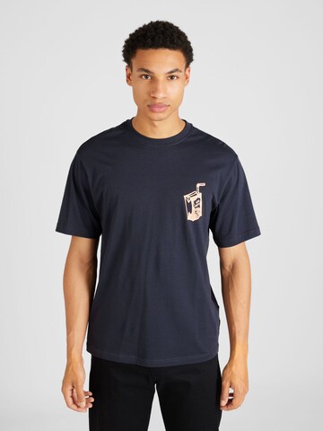 Only & Sons T-Shirt 'FALL' in Blau: predná strana