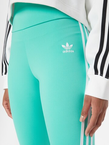 ADIDAS ORIGINALS Skinny Shorts 'Adicolor Classics' in Grün