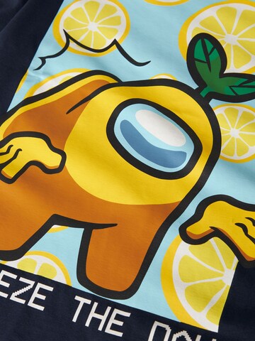 NAME IT Shirt 'Among Us' in Zwart