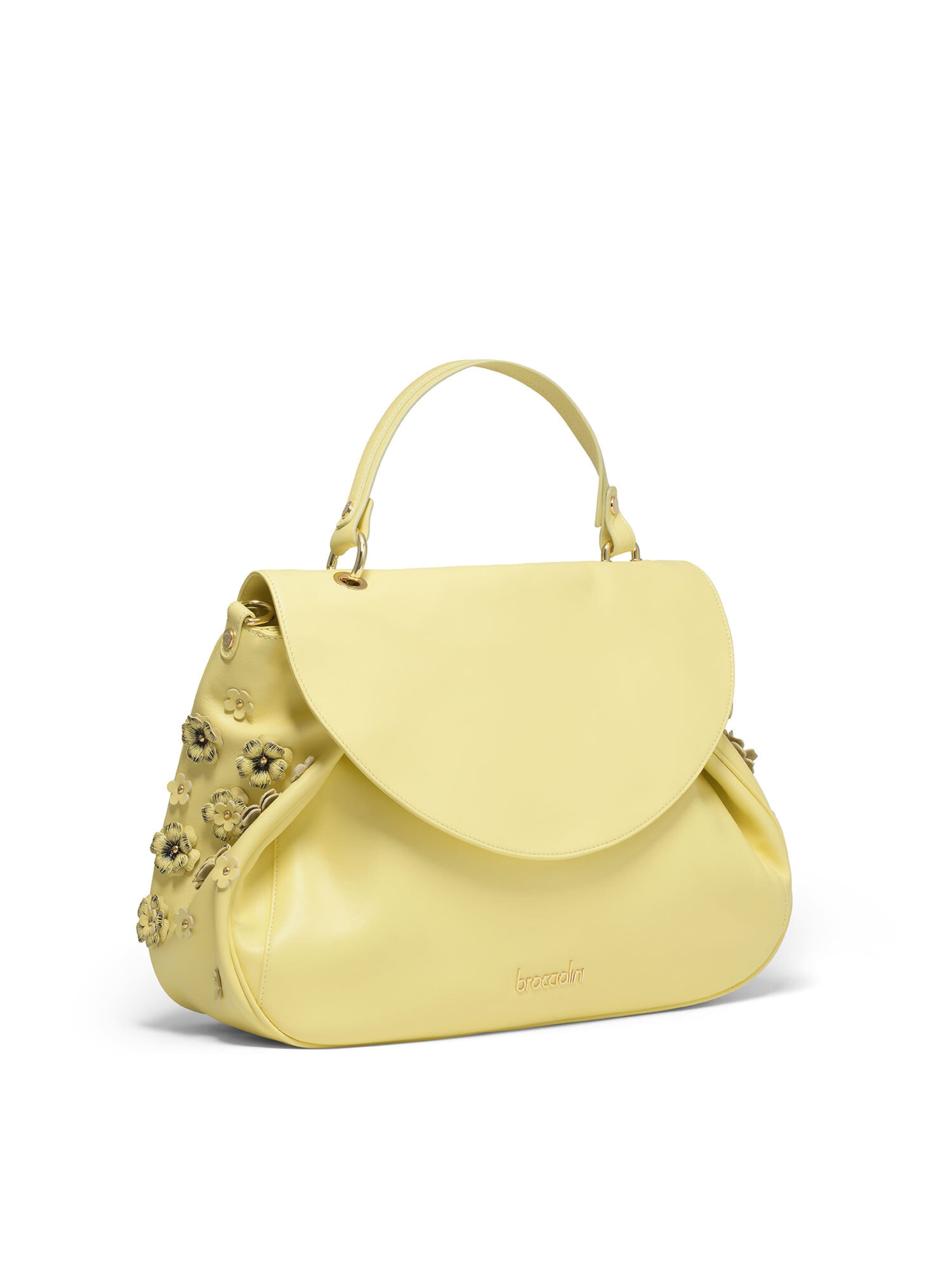 Sacs à main Braccialini en jaune : devant