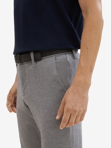 Coupe slim Pantalon chino TOM TAILOR en gris